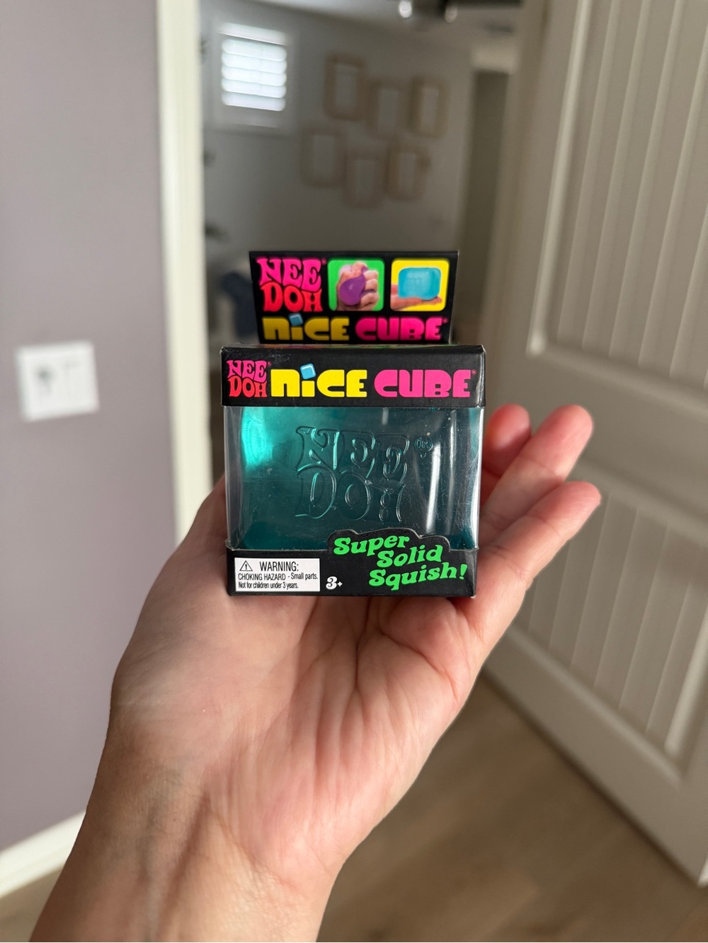 Needoh Nice Cube Super Solid Squishy NEW